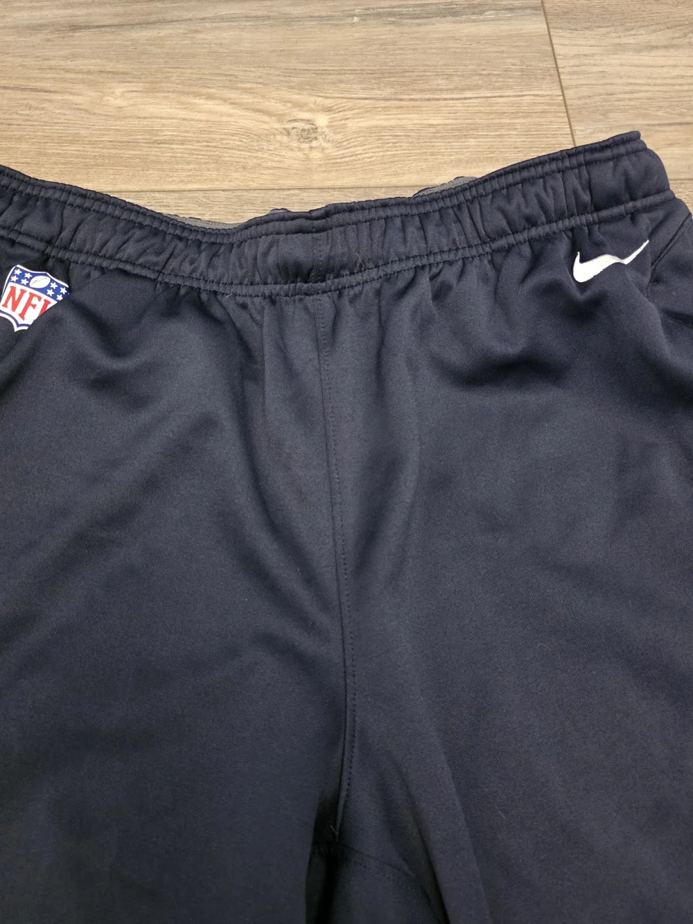 NFL Men’s Black Sweatpants with Orange BEARS Script